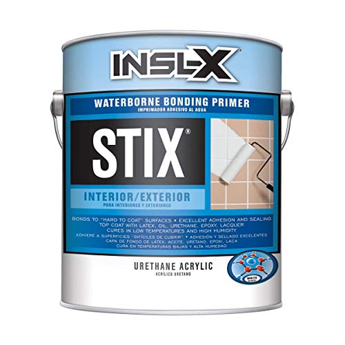 INSL-X SXA11009A-01 Stix Acrylic Waterborne Bonding Primer, 1 Gallon, White