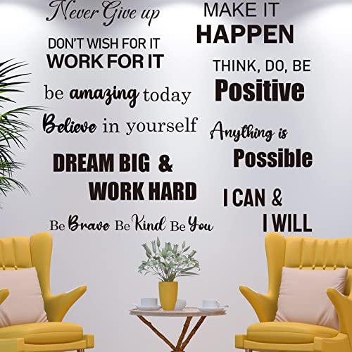 Inspirational Wall Stickers Decals Quotes
