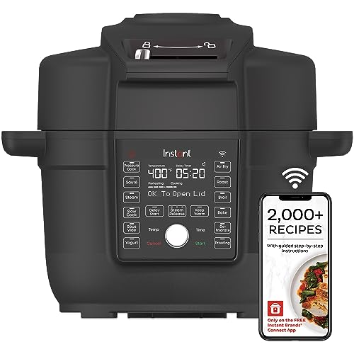 Instant Pot Pro Plus 6qt Electric Pressure Cooker with Wifi Smart Connect,  Free Instant App with 1900 Recipes, 10-in-1 Functions 