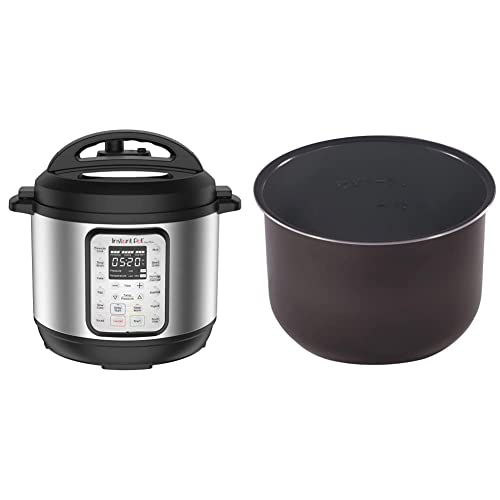 Instant Pot Duo Plus 9-in-1 Electric Pressure Cooker with Ceramic Non Stick Interior Coated Inner Cooking Pot