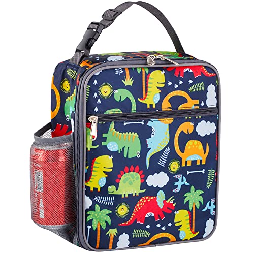 Insulated Dinosaur Lunch Bag for Kids