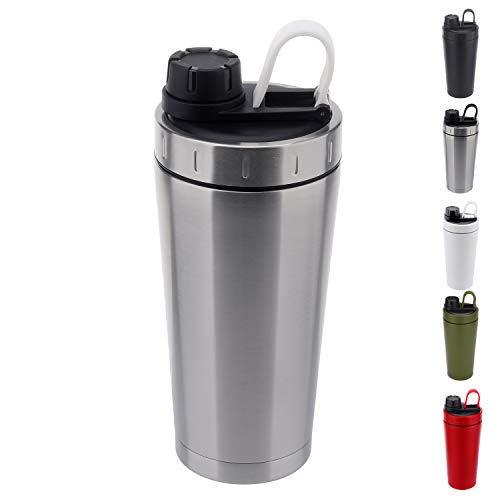 Insulated Stainless Steel Protein Shaker Bottle