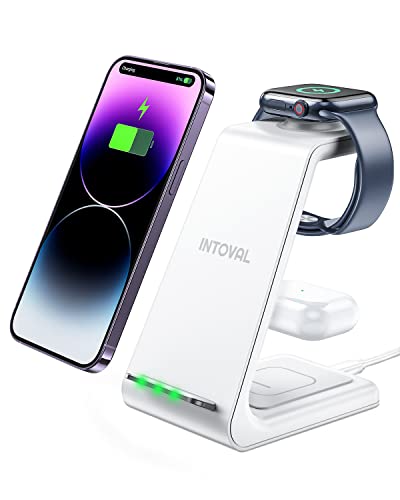 3-in-1 Intoval Wireless Charger for Apple Devices