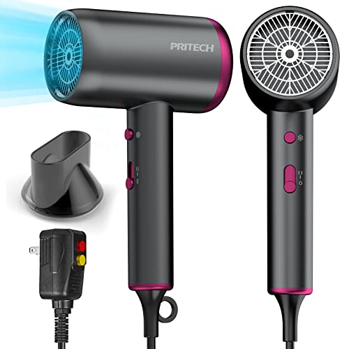 PRITECH Professional Ionic Hair Dryer with Dual Hot/Cool Settings