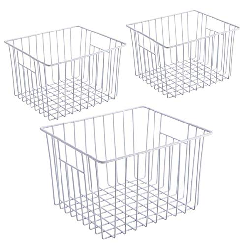 iPEGTOP Deep Freezer Baskets, Set of 3