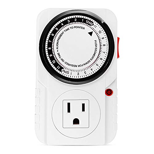 iPower Mechanical Electric Outlet Timers