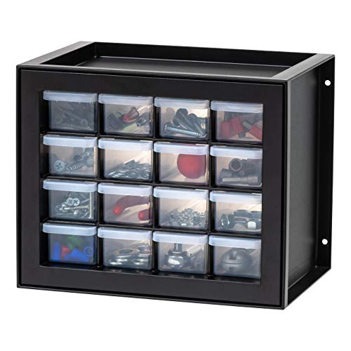 IRIS USA 16 Drawer Stackable Storage Cabinet