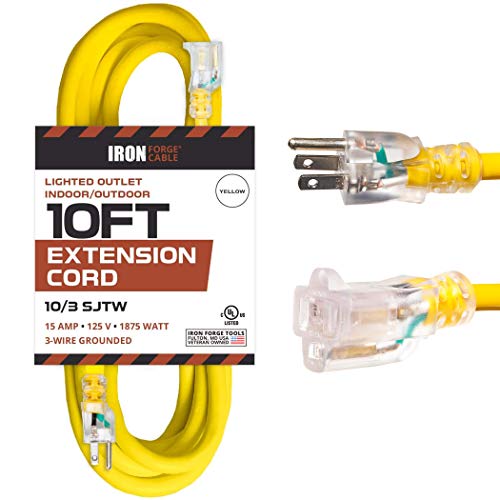 Iron Forge 10 Gauge Extension Cord