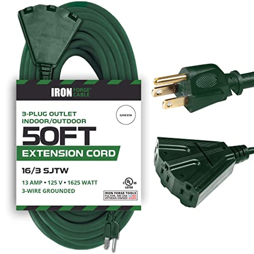 Iron Forge Cable Outdoor Extension Cord - 50 Ft