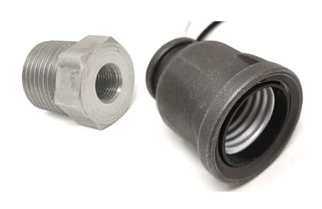 Iron Pipe Lamp Socket with 1/8" IPS adapter