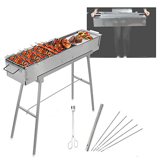 IRONWALLS Portable Charcoal Grill