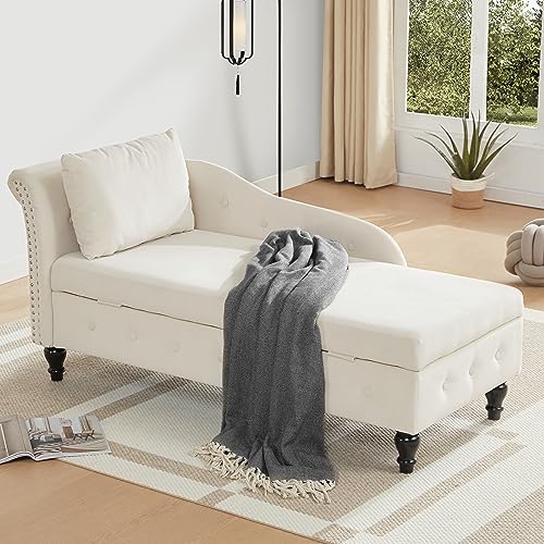 Iroomy Chaise Lounge with Storage