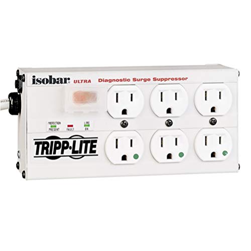 Isobar 6-Outlet Surge Protector Power Strip