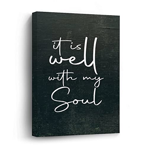 It Is Well with My Soul - 12X16 Inch Wall Art for Home Decor" by PrintingCo
