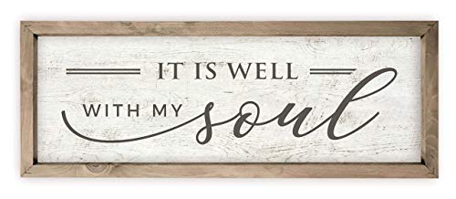 It Is Well With My Soul Wall Décor Sign