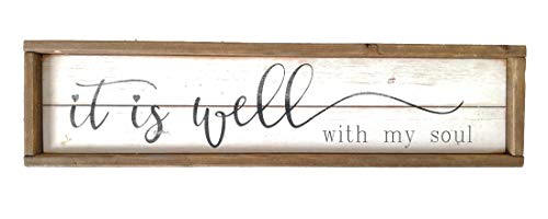 It is Well with My Soul Wood Wall Decor Sign Plaque