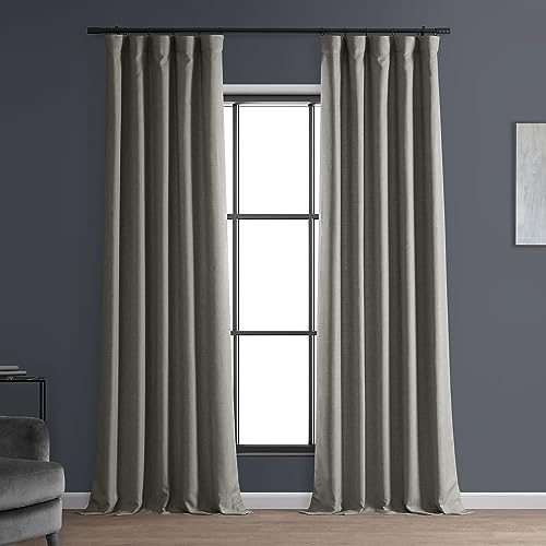 Italian Faux Linen Curtains