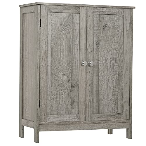 Iwell Storage Cabinet with Adjustable Shelves & Doors