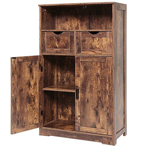 IWELL Storage Cabinet with Drawers & Shelves