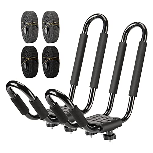 Universal Kayak & Canoe Roof Rack - SUV, Car, Truck Mount (1 Pair)" - CXWXC