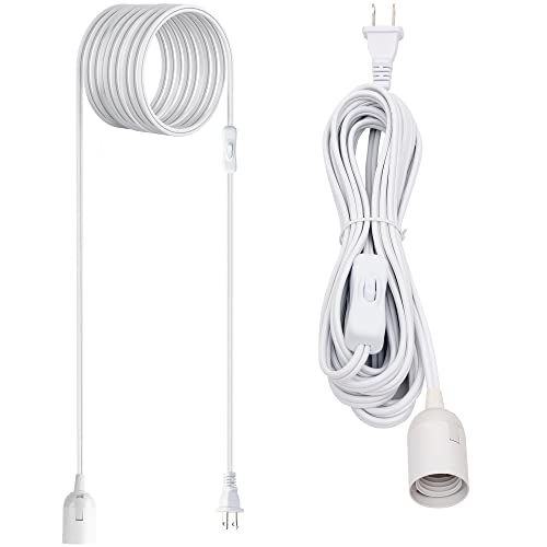 JACKYLED 20Ft Pendant Light Cord Cable