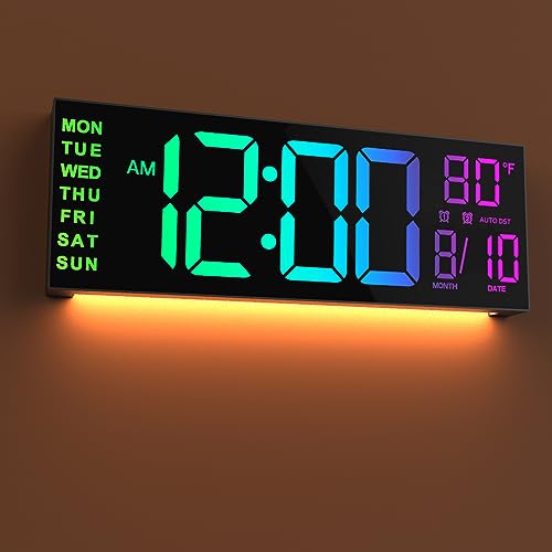 JALL 16" Large Digital Wall Clock