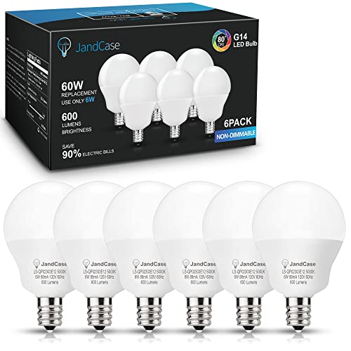 JandCase LED Ceiling Fan Light Bulbs