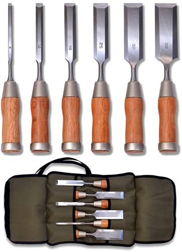 Japanese Wood Chisel Set by KAKURI