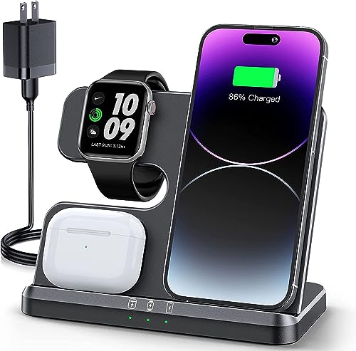 JARGOU Wireless Charger for Multiple Apple Devices