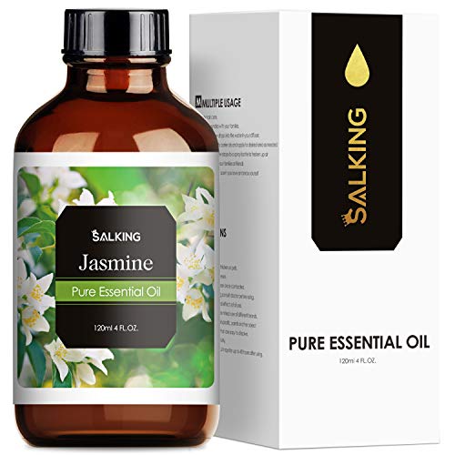 Pure & Natural Jasmine Essential Oil for Aromatherapy, Candle Making, Soap