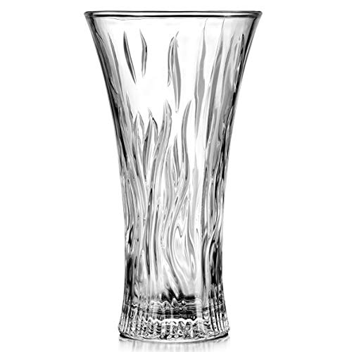 JASVIC Crystal Glass Vase: Elegant and Versatile Decor Piece