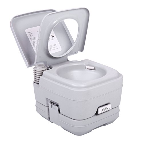 JAXPETY Portable Toilet for RV Travel, Camping, Boating