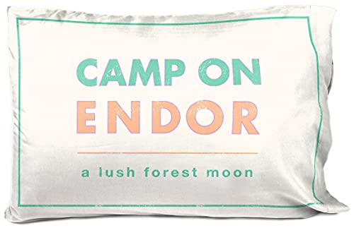 Jay Franco Star Wars Endor 1 Single Reversible Pillowcase - Double-Sided Kids Super Soft Bedding