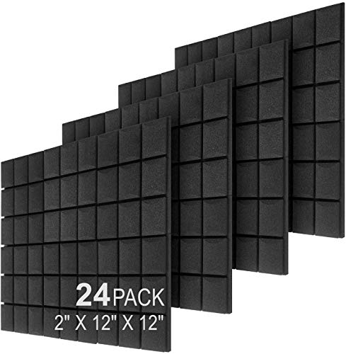 JBER 24 Pack Acoustic Foam Panels