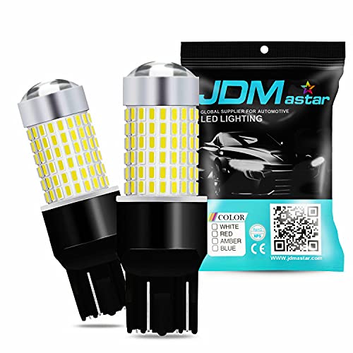 JDM ASTAR 144-EX Chipsets 7440 White LED Bulbs for Backup Reverse Lights