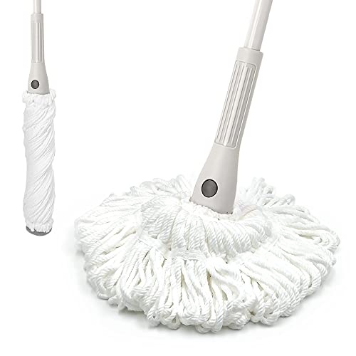 JEHONN Self Wringing Mop with 2 Reusable Heads