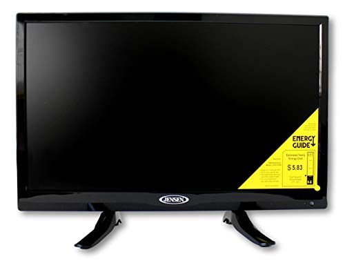 Jensen JTV1917DVDC 19 Inch RV LCD LED TV with Built-In DVD Player