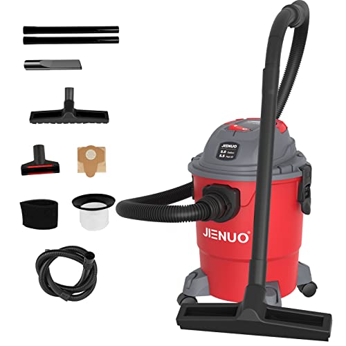 JIENUO Shop Vacuum 5 Gallon - Versatile and Powerful Vacuum Cleaner