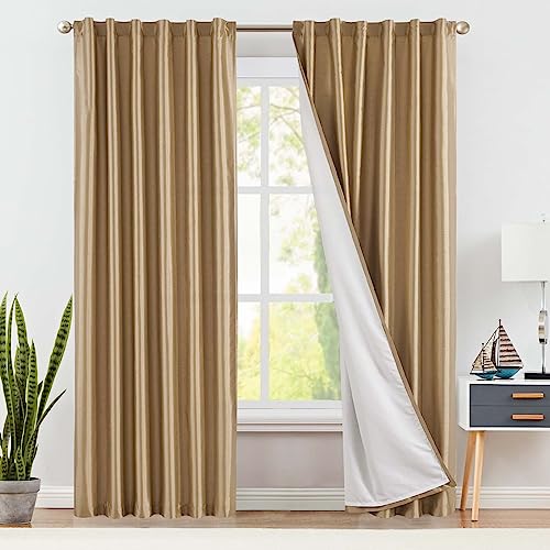 jinchan Lined Curtains - Elegant and Functional Window Drapes