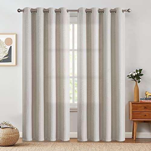 jinchan Linen Textured Curtain - Enhance Your Space with Style