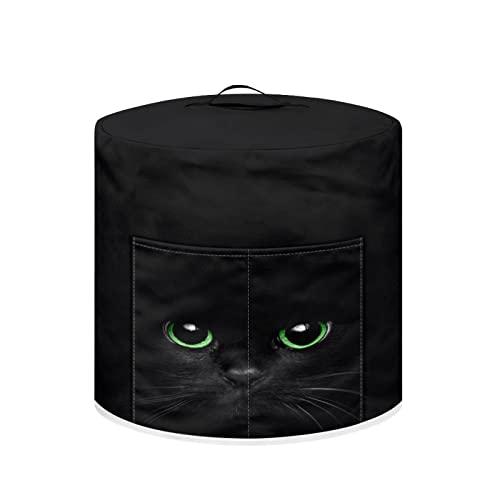 Black Cat Print Dust Cover for 3Qt Electric Slow Cooker