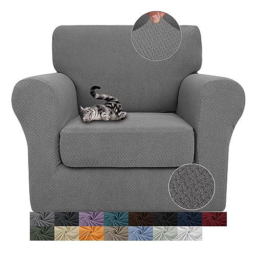 JIVINER Armchair Covers for Living Room