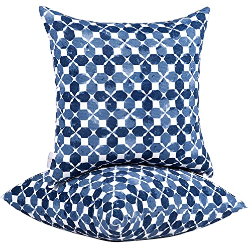 JMGBird Outdoor Pillows - Set of 2 Waterproof Throw Pillows