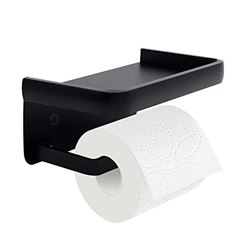 Jnnicoog Toilet Paper Holder with Shelf