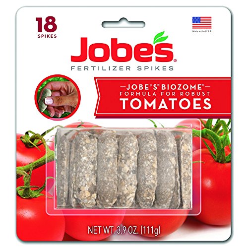 Jobe's Fertilizer 06000, Spikes, For All Tomato Plants, 18 Spikes
