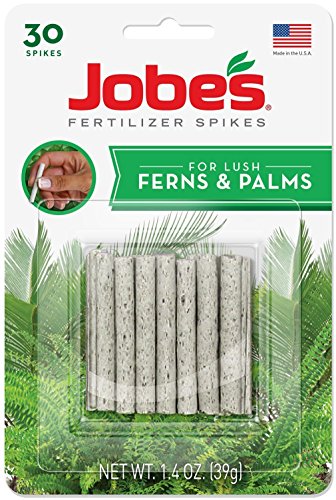 Jobe's Fertilizer Spikes for Fern & Palm, 30 Spikes
