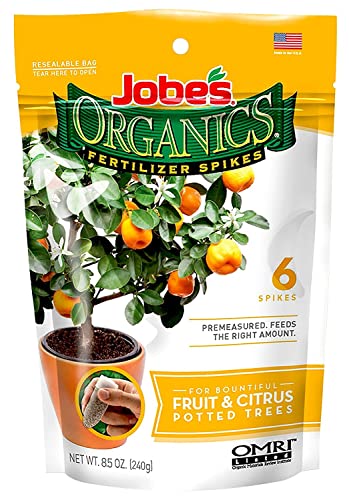  "Jobe's Fruit & Citrus Fertilizer Spikes, 6 Count