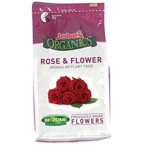 Jobe's Flower & Rose Granular Plant Food, 4lbs