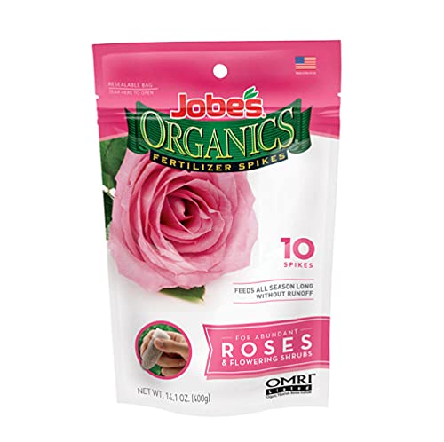 Jobes Organic Rose Fertilizer Spikes