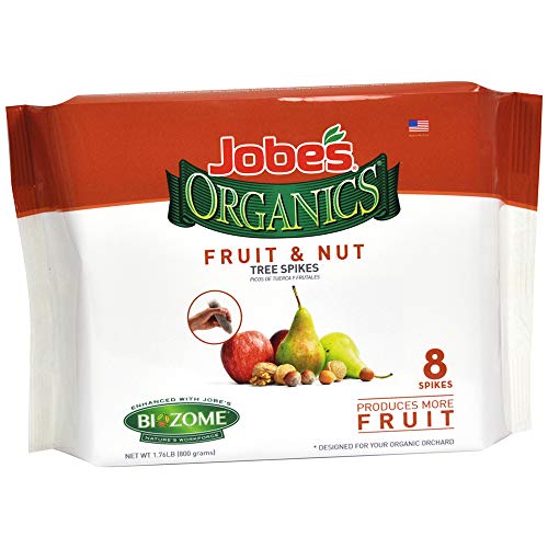 Jobe’s Organics Tree Spikes for Fruit and Nuts